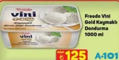 FREEDO VİNİ GOLD KAYMAKLI DONDURMA 1000 ML